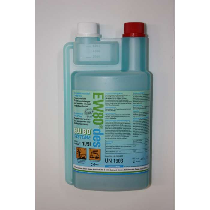 EW80 Des Desinfektionsmittel 1L Dosierflasche