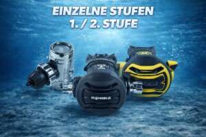 Atemregler Einzelne Stufen - 1. & 2. Stufe