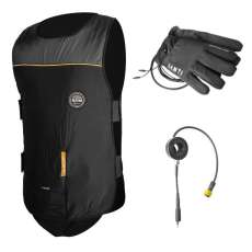 Santi Premium Set Heizweste, Beheizte Handschuhe & DrySuit-Connector L Apeks