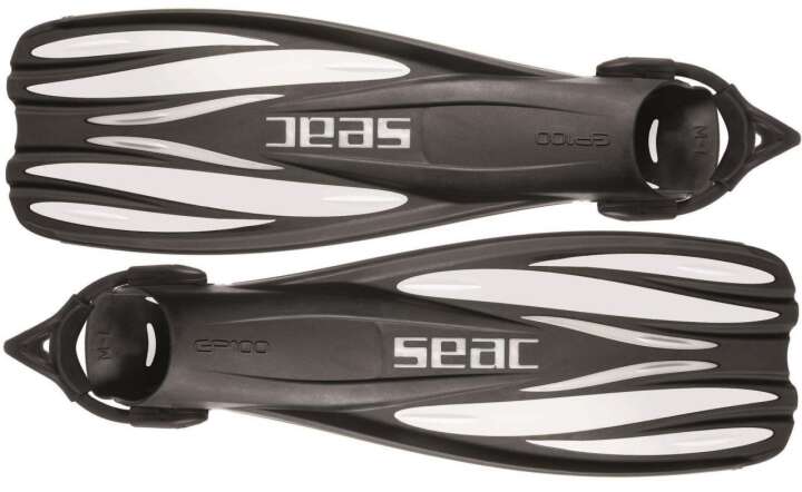 SALE: Seac GP 100 S Geräteflossen mit Bungee Straps XL/XXL Weiss