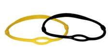 Silikon Necklace, Nackenband für Regulator gelb