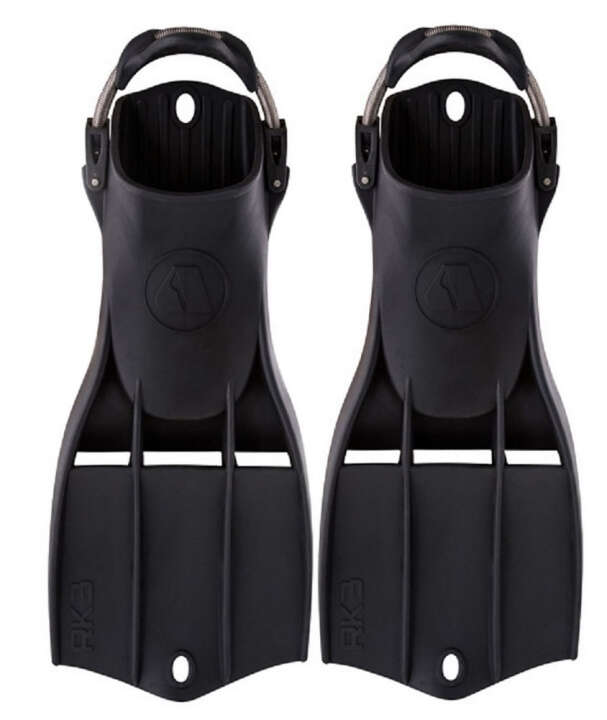 Apeks RK3 HD Geräteflossen TEC Flossen mit Springstraps L