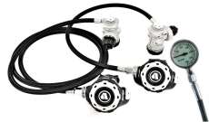 Apeks MTX-R DIR Kaltwasser Atemregler Set mit Finimeter