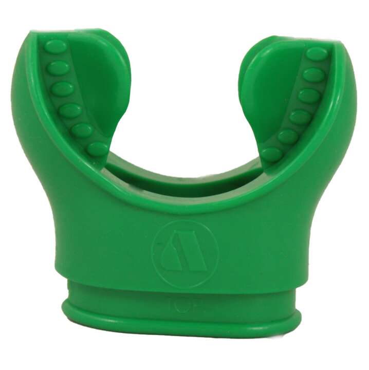 Apeks Mundstück für Atemregler, farbig grün
