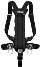 xDEEP STEALTH 2.0 - Sidemount Harness Set S