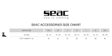 Seac Neoprenschuhe, Füßlinge REGULAR 5mm XS (36-37)