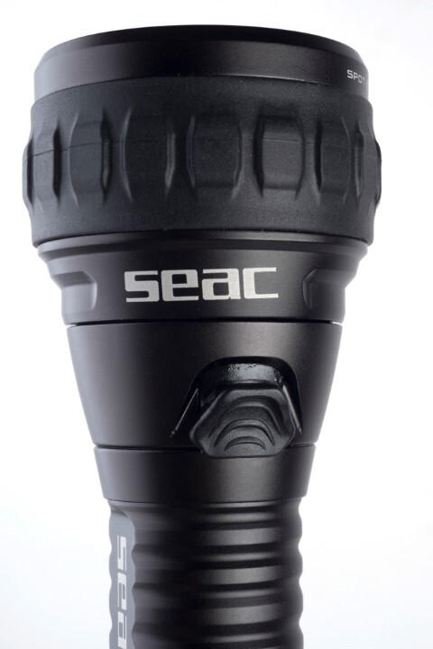Seac LED Taucherlampe R30 schwarz