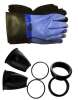 Nordic Blue Trockentauchhandschuhe mit Ring-System, Handschuhsystem