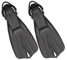 Scubapro Fersenbandflossen, Reiseflossen, Go Travel Fin schwarz XS-S