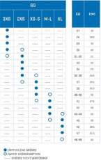 Scubapro Fersenbandflossen, Reiseflossen, Go Travel Fin schwarz XS-S