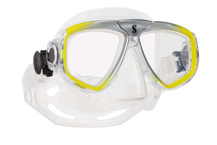 Scubapro Tauchermaske Zoom Evo gelb/silber-transparent