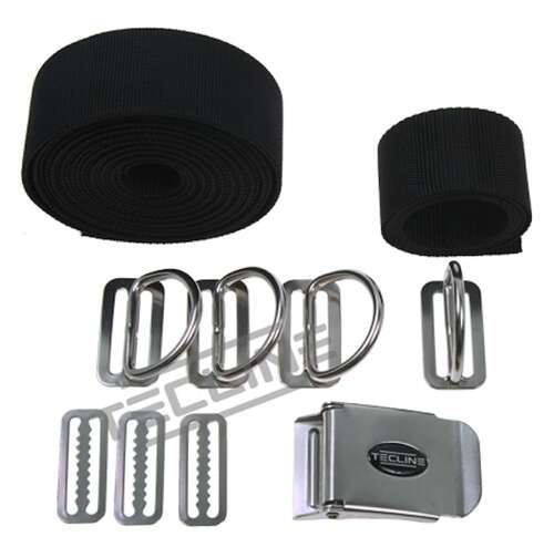 Tecline DIR Harness, feste D-Ringe