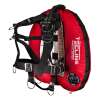 Tecline Donut 22 Special Edition Red mit Komfort-Harness und Edelstahl Backplate