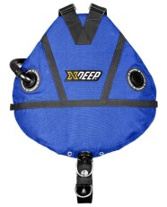 xDEEP STEALTH 2.0 REC Full Set - Sidemount Komplettset blau S (2 x 1,5 kg)