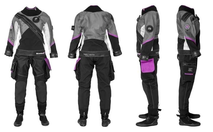 Santi Trockentauchanzug E.Motion PLUS, emotion PLUS LADIES FIRST