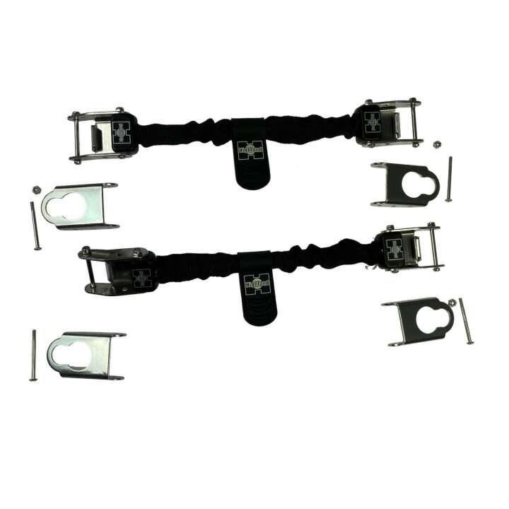Highland Universal Spring Straps black 20 cm/ 8 inch