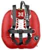 xDEEP NX Project Standard Komplettset Alu Backplate rot