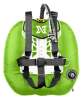 xDEEP NX Project Standard Komplettset Edelstahl Backplate lime