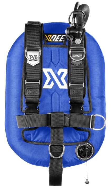 xDEEP ZEOS 38 Deluxe Komplettset blau