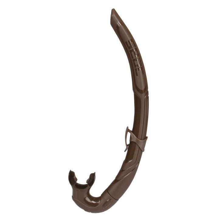 Seac Schnorchel Liquid, faltbar braun
