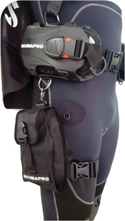 Scubapro Oberschenkeltasche für Hydros Pro