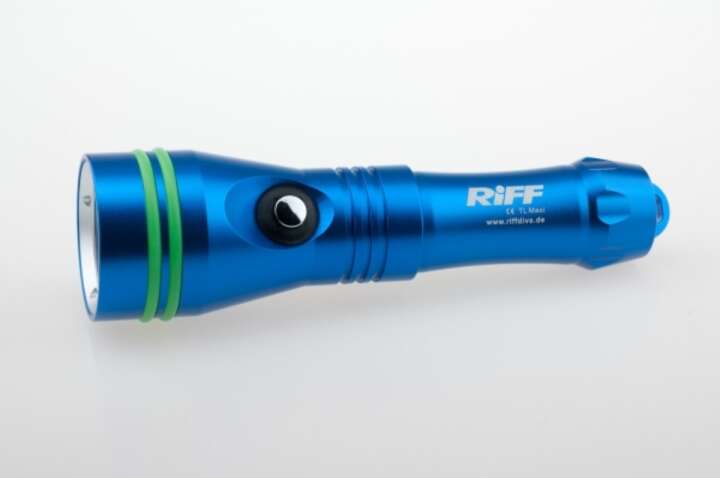 Riff Taucherlampe TL Maxi, blau