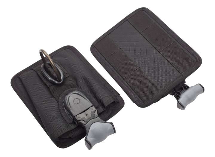 OMS Bleitasche Ballast System vertikal, mit abnehmbarem D-Ring