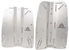 Tecline Kurze Backplate 3mm Edelstahl