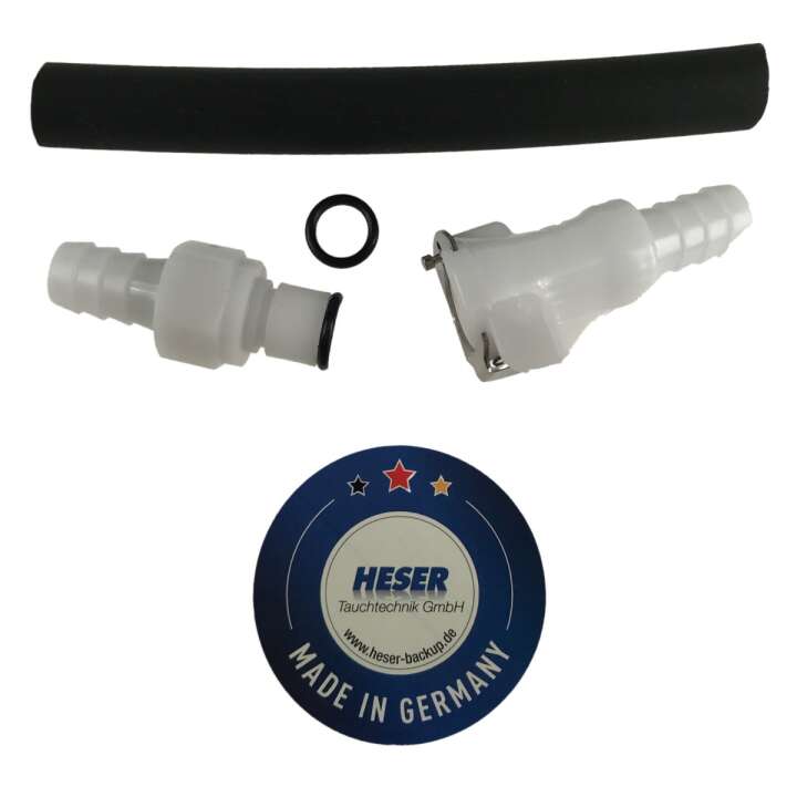 Heser Quick-Disconnect für Pee Valve, DiveP & She-P, Urinalsystem Schnellkupplung mit Stecker-Stopventil