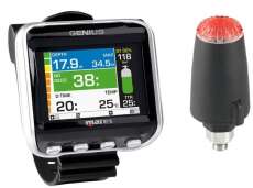 Mares Tauchcomputer Genius schwarz mit Sender