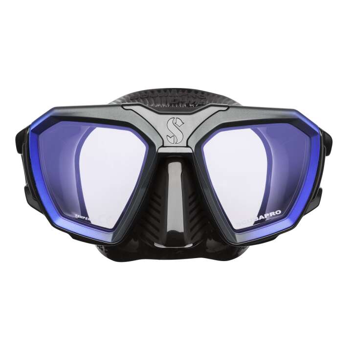 Scubapro Tauchermaske D-Maske blau/schwarz Gr. S