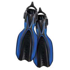 SALE: Oceanic Geräteflossen Manta Ray blau/schwarz XL