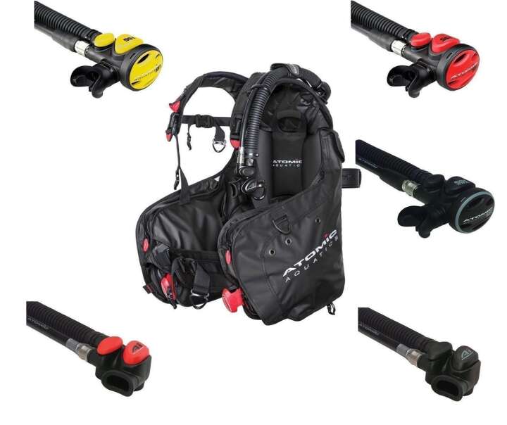 Atomic Tauchjacket, Tarierjacket BC1, schwarz