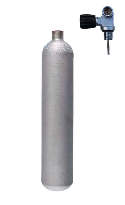 Faber Tauchflasche 3L / 300 bar, hot dipped mit Monoventil nicht erweiterbar