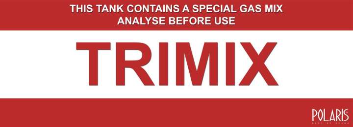 Polaris Trimix Aufkleber 29,5 x 10,4 cm