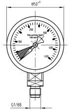 Polaris Kapsel Finimeter "X-Treme, Referenzfinimter, SPG, mit Schutz