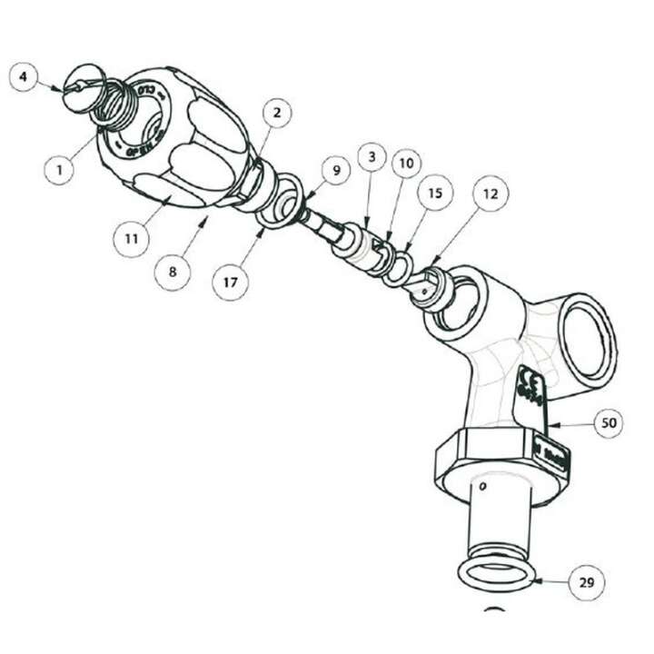 Polaris Viton Wartungssatz für Ventil 12185
