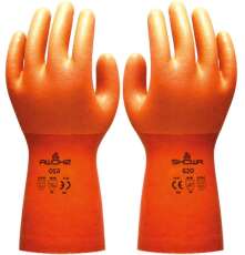 Showa Trockentauchhandschuhe, orange, XL