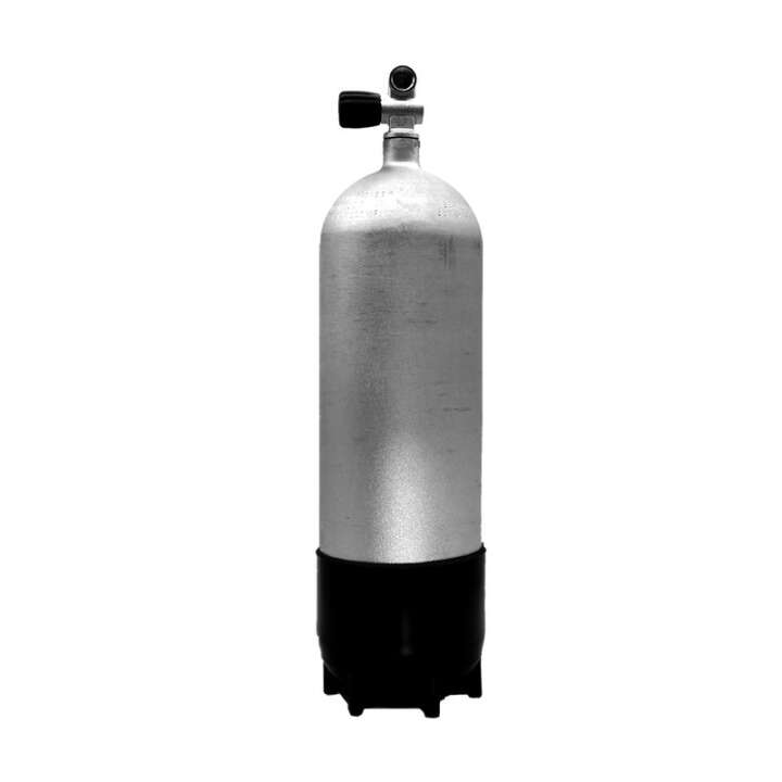 Faber Tauchflasche Hot Dipped, Stahl, 200 Bar, 10L - Monoventil erweiterbar