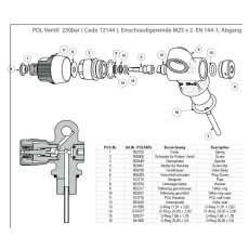 Polaris Viton O-Ring 20,0 x 2,0