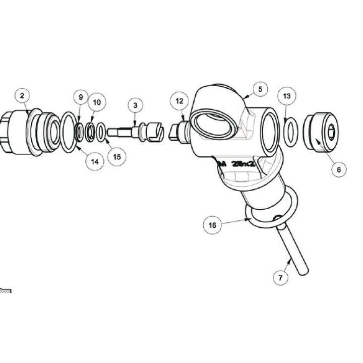 Polaris Viton Wartungssatz, Revisionskit für Ventil 12144