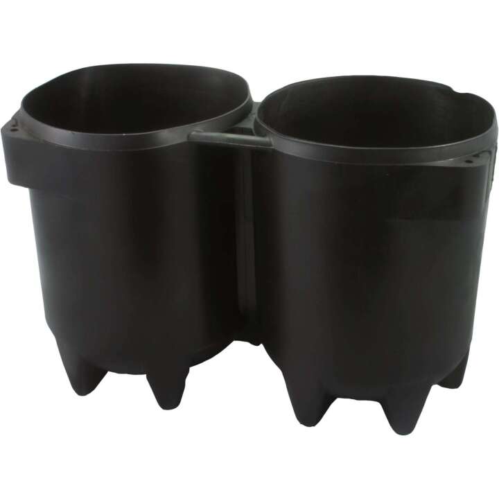 Tankboot Double, Doppelstandfuß 140mm für Doppelgeräte mit Bibo-Kits