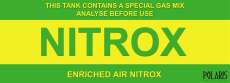Nitroxaufkleber 29,8 x 10,4 cm