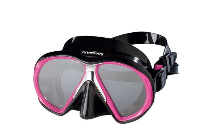 Atomic Tauchermaske SubFrame black w/pink
