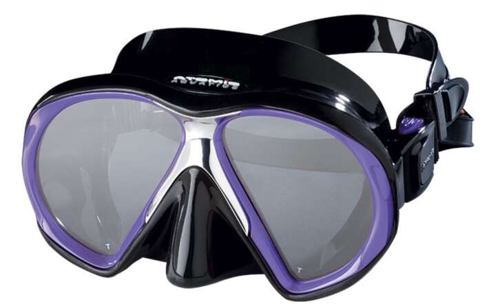 Atomic Tauchermaske SubFrame black w/purple