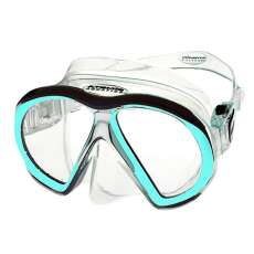 Atomic Tauchermaske SubFrame Medium Fit, Clear w/Aqua