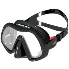 Atomic Tauchermaske Single Window Frameless Mask schwarz