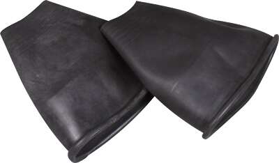 Nordic Blue Latexmanschetten mit gerollter Kante (Paar)