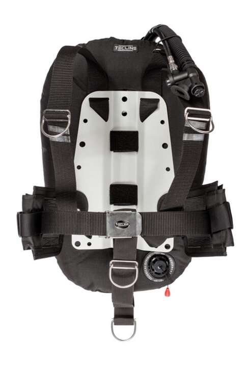 Tecline Mono Travel Set Donut 17 mit DIR-Harness, Bleitaschen und integriertem Mono-Adapter, 2,2 Kg