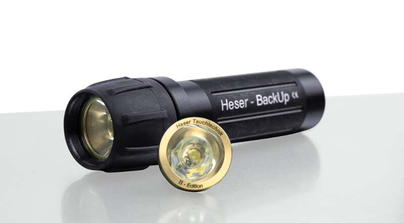 Heser BackUp Selected LED Tauchlampe 